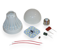Assembly kit  Lamp LED 12W cold light