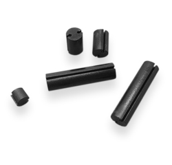 Черная пластиковая стойка для светодиода 3-pin 3-5мм высота 7,5мм