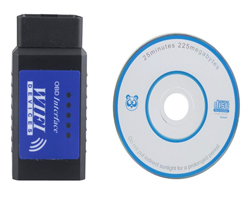 OBD diagnostic adapter  ELM327-WiFi Blue Label for Android, iPhone