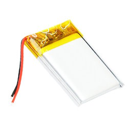  Li-pol battery 402030P, 200 mAh 3.7V with protection board