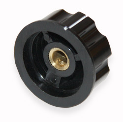  6.4mm axle handle  MF-A04 Black D = 33mm H = 16mm