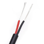 Signal cable UL2464 2x18AWG (34*0.18) PVC black