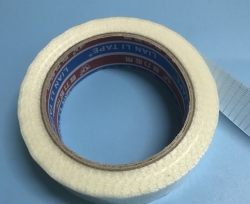 Fiberglass reinforced tape Lian Li Tape 10P66, roll 30mm x 25m TRANSPARENT