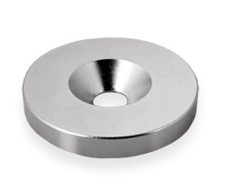 Neodymium mounting magnet D12*H3-4/7, N38