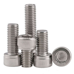 Stainless screw M4x20mm cylinder. hex. stainless steel 304