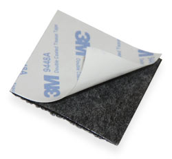  Velcro tape  Velcro with 3M adhesive [5cm x5cm, pair] BLACK