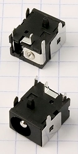 Разъем DC Power Jack PJ003BC (2.50mm center pin)