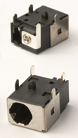 Разъем DC Power Jack PJ051 (2.50mm center pin)