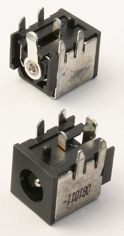 Разъем DC Power Jack PJ055 (1.65mm center pin)