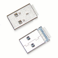 Fork USB-30-01-MS to type 2 SMD board