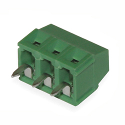 Screw terminal block XK 128V-5.0-03P (steel) Green