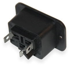 Network socket AC-06A (C19) mounting