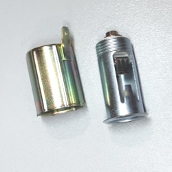 Автомобильное монтажное cigarette lighter socket, metal body, with lighter