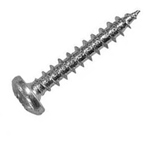 Screw 3.5 x 16 mm. with rounded head PZ galvanized.