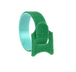  Cable tie  Velcro GREEN 150x10mm without buckle