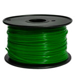 Plastic  ABS 3mm green, 1kg spool