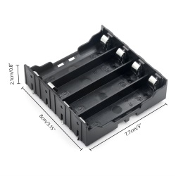 Battery compartment 4*18650 PCB