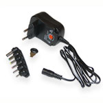  Power adapter 3/4.5/5/6/7.5/9/12V, current up to 1.2A