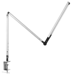 Table lamp on a clamp  LED 8W, model MSP-55, silver