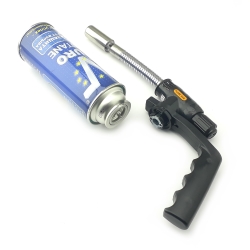  Canister burner  Flexi Brazing Torch [piezo ignition, flexible barrel]
