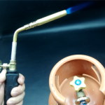 Gas torch for soldering<gtran/> B801-1