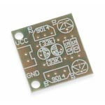 Printed circuit board  Multivibrator - LED flasher