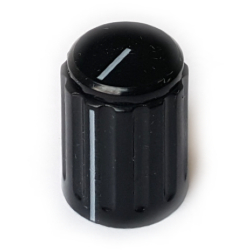 Potentiometer Knob 2003-4 20x15.3mm axle 4mm Black