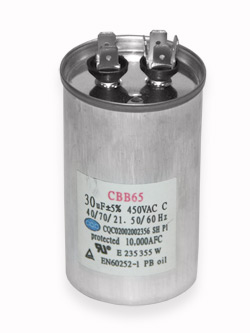 Конденсатор CBB-65 30uF 450VAC 50*88
