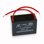  CBB-61 capacitor  1.5uF 400VAC 37 * 26 * 16 flexible leads