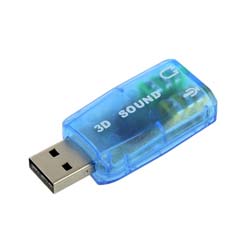  USB module USB-sound card 5.1 virtual LD01