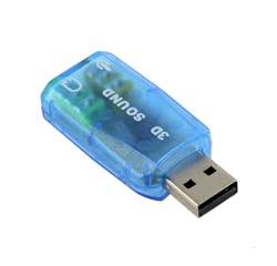 Модуль USB USB-sound card 5.1 virtual LD01