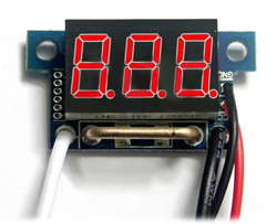 Модуль Амперметр 0-5А дисплей 0.36 дюйма, червоний