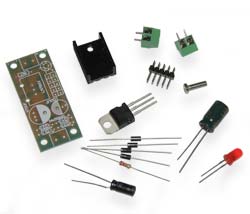 Assembly kit  Voltage regulator on the 7812 microcircuit