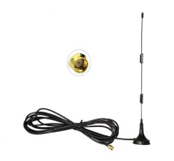 Antenna Wi-Fi 2.4G RP-SMA Male L=227mm 5dBi 3m cable