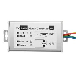  PWM speed controller module  DC9-60V 20A brushed motor housing
