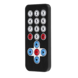 IR remote with receiver 17 buttons