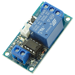 Module 5V bistable relay with push button