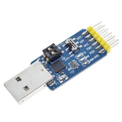 Перетворювач CP2102 інтерфейсів USB-UART, RS232 і RS485