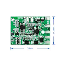 Модуль HCC07 ver:02 драйвер LED ламп с диммером сенсорный