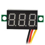 Module Voltmeter DC 0-100 V 0.36"yellow 3 wires
