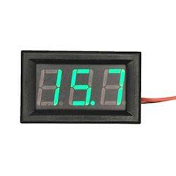 Electronic panel voltmeter TL-8009G LED green 5-120 VDC 0.56