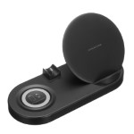 Wireless charger  Qi 3 in 1 W7 black