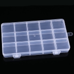 Cassette holder - organizer №2<gtran/> 173*98*19 mm, polypropylene, 15 cells<gtran/>