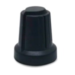Handle on axle 6mm Star<gtran/> AG02 PLB 15x17 Black with black pointer<gtran/>