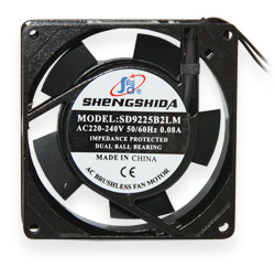Fan  92x92x25mm 220VAC SD9225B2LM (Shengshida)