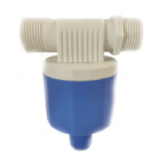 Float valve, lateral water supply, bottom supply, nylon, 3/4