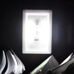 LED lamp выключатель COB белый холодный свет