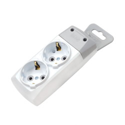 Plug-in block  20100 2 sockets with grounding [16A, 250V]