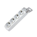Plug-in block  940100 4 sockets with grounding [16A, 250V]