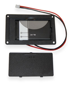 Battery compartment for Nokia battery+rechargeable battery
